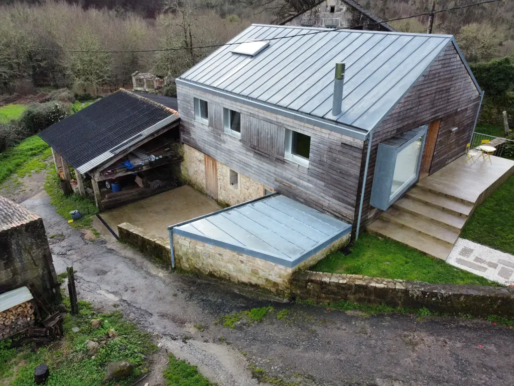 cubierta zinc vivienda xeve3