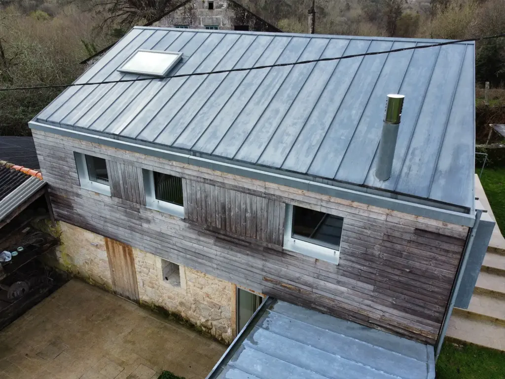 cubierta zinc vivienda xeve4